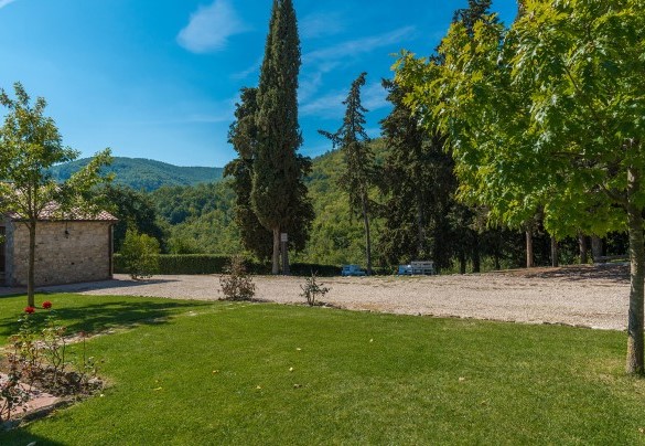 Il vialetto d'accesso sterrato - Podere Campotorno