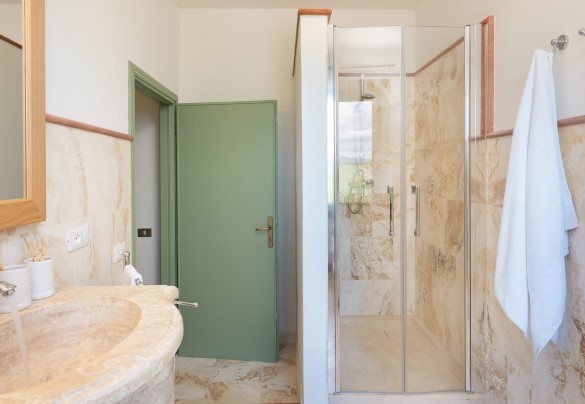 Il bagno con doccia – Podere Capanne