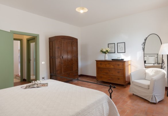 La camera matrimoniale – Podere Capanne