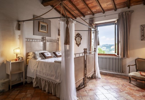 Double Bedroom no.4 on the ground floor - Podere Casanovina