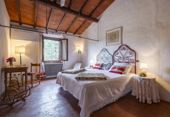 Double bedroom with divisible bed no.1 on the ground floor - Podere Casanovina