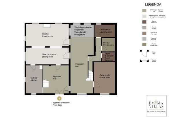 Ground Floor - Podere Casanovina