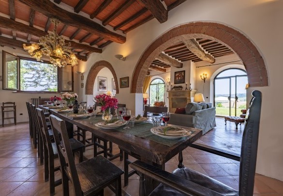 Living/dining room - Podere Casanovina