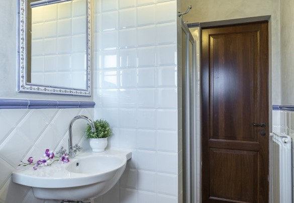 Bagno con doccia idromassaggio n.4 in Annesso n.1 - Podere Collelungo