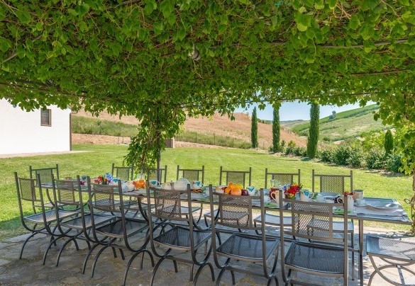 Il meraviglioso gazebo naturale - Podere Collelungo