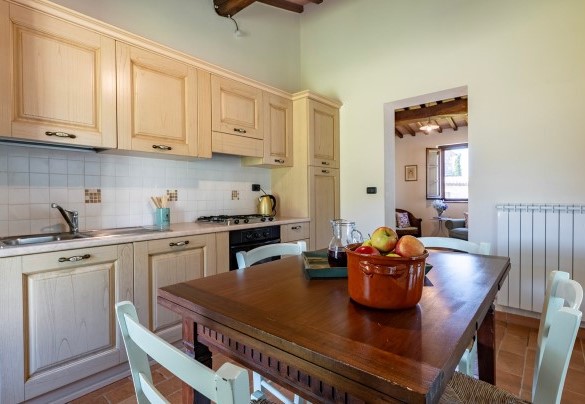Kitchen in Annex 1 - Podere Collelungo
