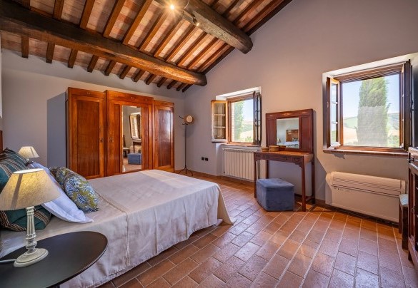 Double bedroom n.3 on the first floor - Podere Collelungo
