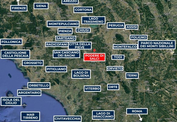 PODERE DI SALCI 6 - Planimetria 1