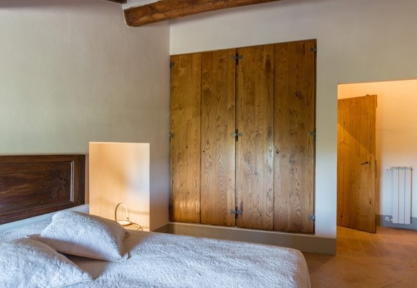 Double bedroom on the first floor - Podere Fabbrica