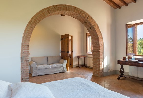 Double bedroom on the first floor - Podere Fabbrica