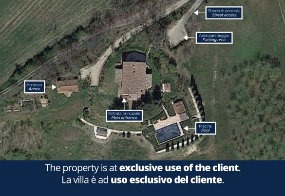 Podere Fabbrica - Property Plan 