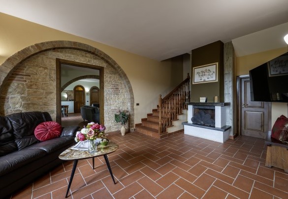Il casale si sviluppa su due piani - Podere Gellino