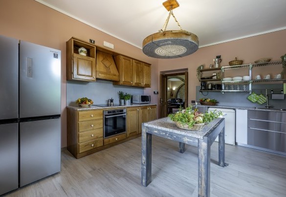 La cucina al piano terra - Podere Gellino