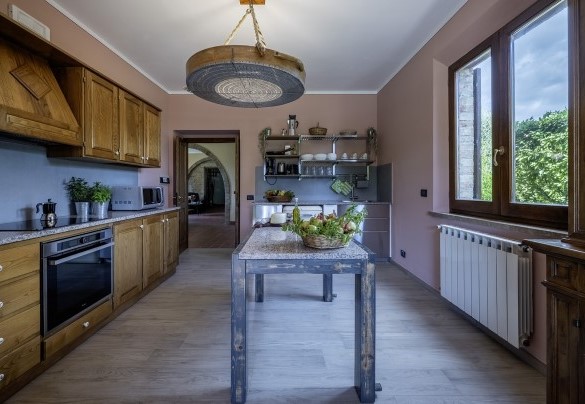 La cucina al piano terra - Podere Gellino