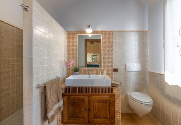 Bagno en suite con doccia n.6 - Podere Gellino