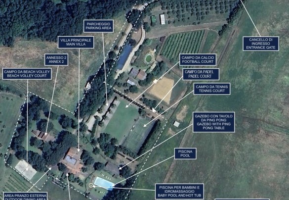Podere Giardino - Property Plan