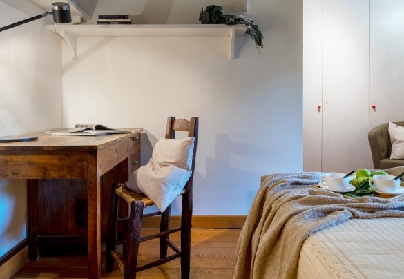 Double bedroom n.5 with park view, first floor main building - Podere Giardino