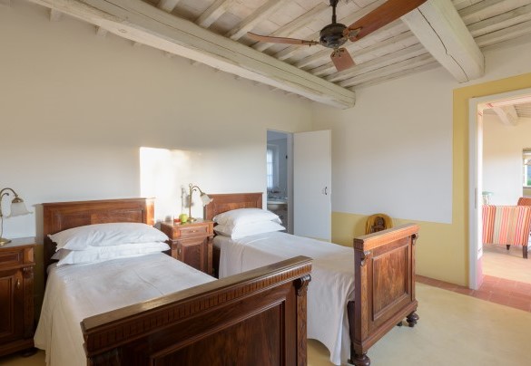 The twin bedroom n.5 in the annex on the ground floor - Podere Gragnano