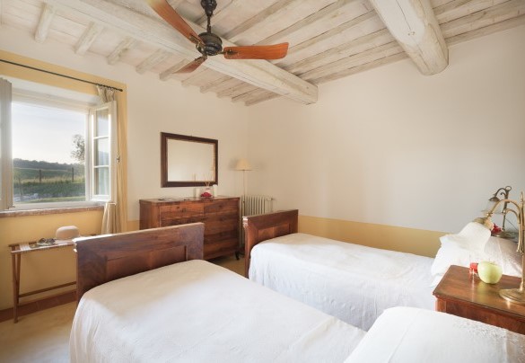 The twin bedroom n.5 in the annex on the ground floor - Podere Gragnano
