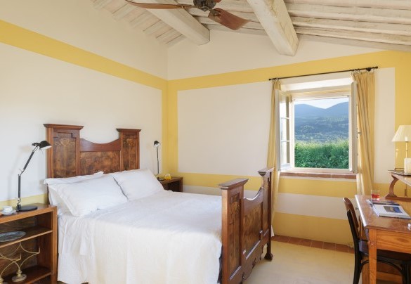 The annex's double bedroom n.4 on the ground floor - Podere Gragnano