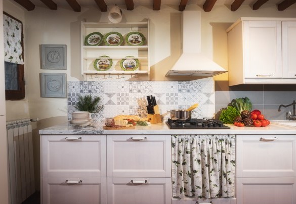 Large, modern and well-equipped kitchen with outside access – Podere Il Chiesino