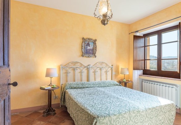Double bedroom with divisible beds n.9 in annex 1 with bathroom en-suite - Podere Le Corone