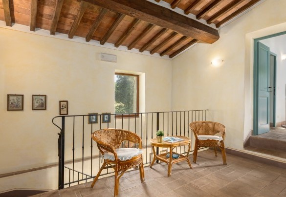 Salottino nel disimpegno al primo piano - Podere Madonna di Mezzo