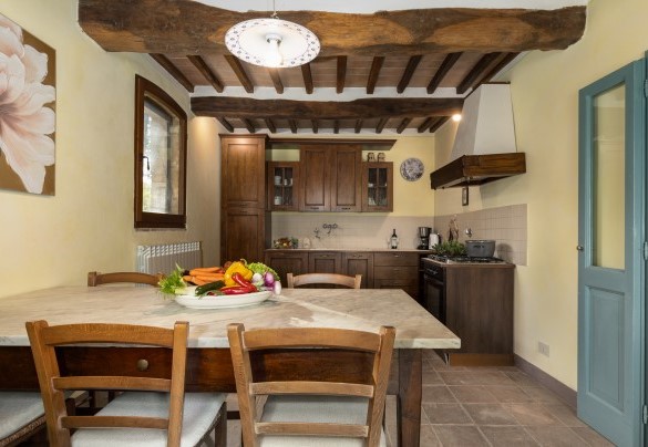 La cucina al piano terra - Podere Madonna di Mezzo