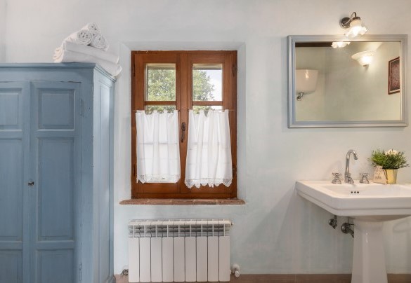 Bagno privato della camera padronale al primo piano  - Podere Madonna di Mezzo