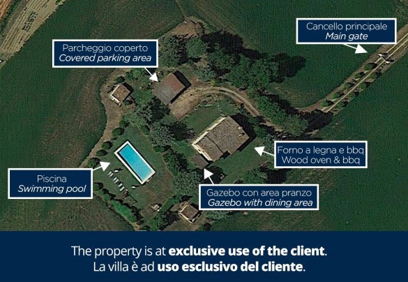 Podere Madonna di Mezzo - Property Plan