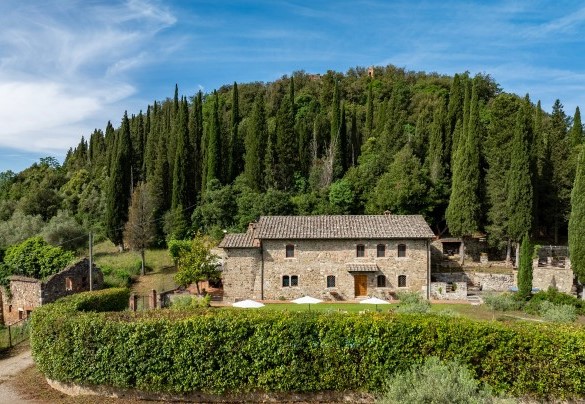Il casale in pietra dallo stile toscano a pochi passi dalla piscina - Podere Montioni