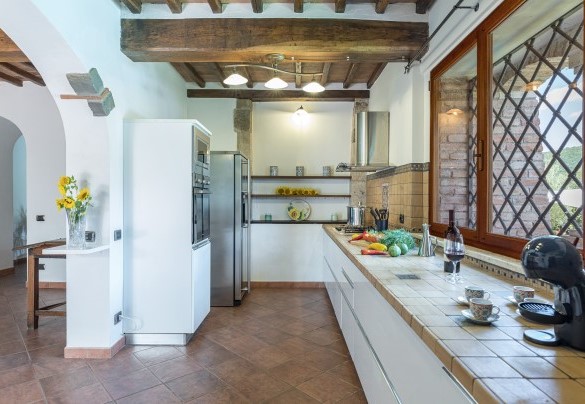 La cucina attrezzata– Podere Montioni