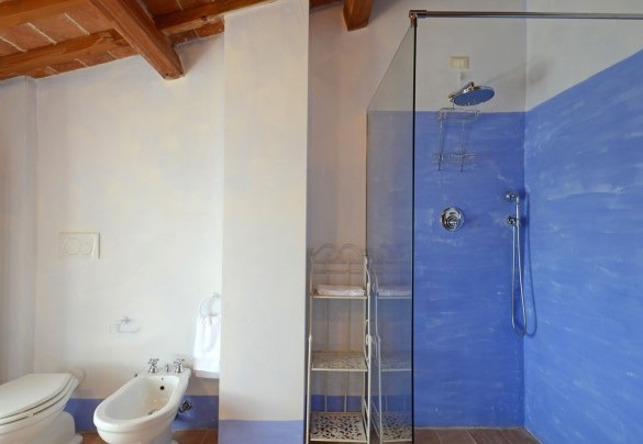 Bagno en suite n.4 con doccia - Podere Pomasciano