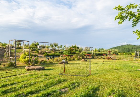 Il campo da calcetto amatoriale - Podere Pomasciano