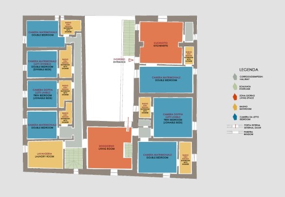 Podere Pratovecchio - First Floor