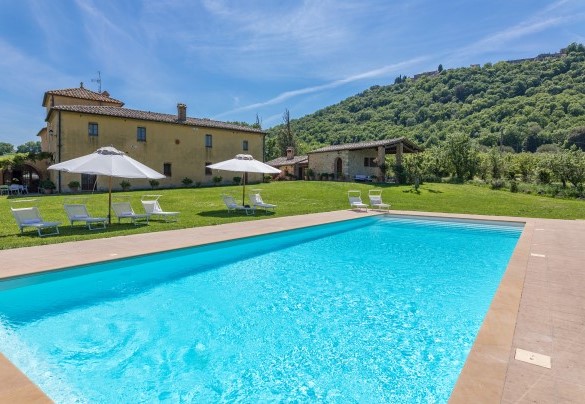 La piscina depurata al cloro - Podere Pratovecchio