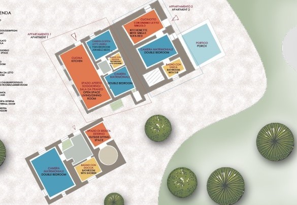 Podere San Ansano - Ground Floor (Main Villa and Annex)