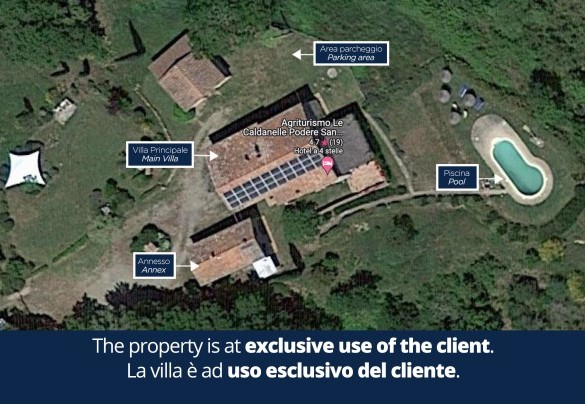 Podere San Ansano - Property Plan 