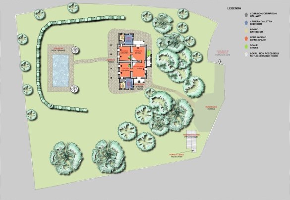 Podere San Lorenzo - Floor Plan