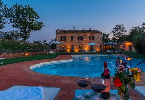 La villa al tramonto - Podere Sant’Eugenio