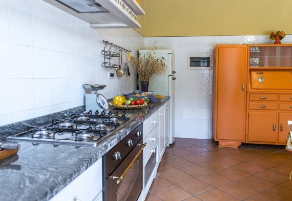 La cucina grande e funzionale al piano terra - Podere Sant’Eugenio