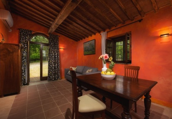  The annex is composed of a sitting room– Podere Santa Croce
