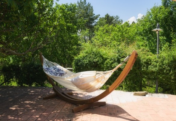 The hammock in the outside area – Podere Santa Croce