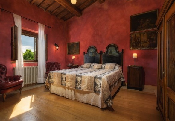 Double bedroom n.3  with private bathroom n.3 on the first floor – Podere Santa Croce