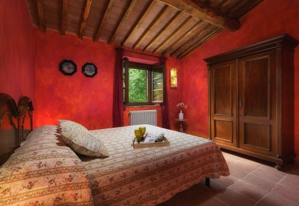 Double bedroom n.5 with private bathroom n.5 in the annex– Podere Santa Croce
