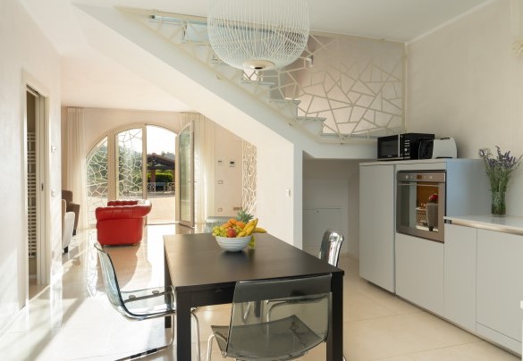 The kitchenette on the ground floor in the annex – Podere Terranuova 