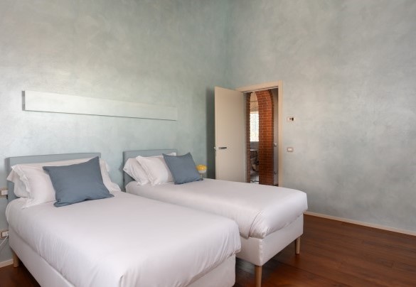 The double bedroom no. 3 on the first floor in the main house – Podere Terranuova