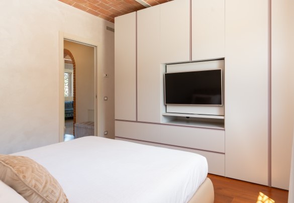 The double bedroom no. 2 on the ground floor in the main house – Podere Terranuova