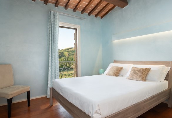 The double bedroom no. 5 on the first floor in the annex – Podere Terranuova