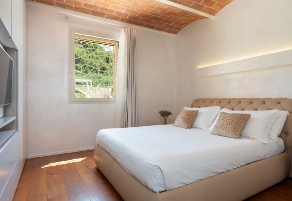 The double bedroom no. 1 on the ground floor in the main house – Podere Terranuova